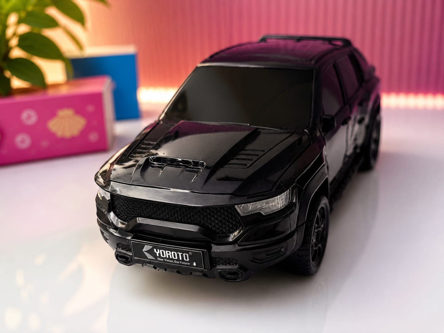 Spothunt rechargeable Bluetooth speaker car with USB, TF memory card support and Type-C charging port portable wireless mini car speaker