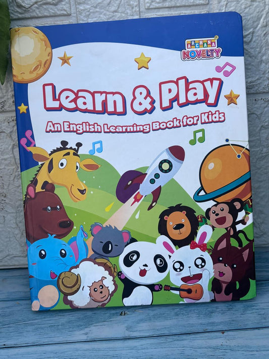 Spot Hunt English Interactive Books, Speak and Say Learning Sound Book for Children, Talking Books for Kids 3-5, Electronic Books for Toddlers, See and Say Toys, Baby Electronic Learning Toy with Music