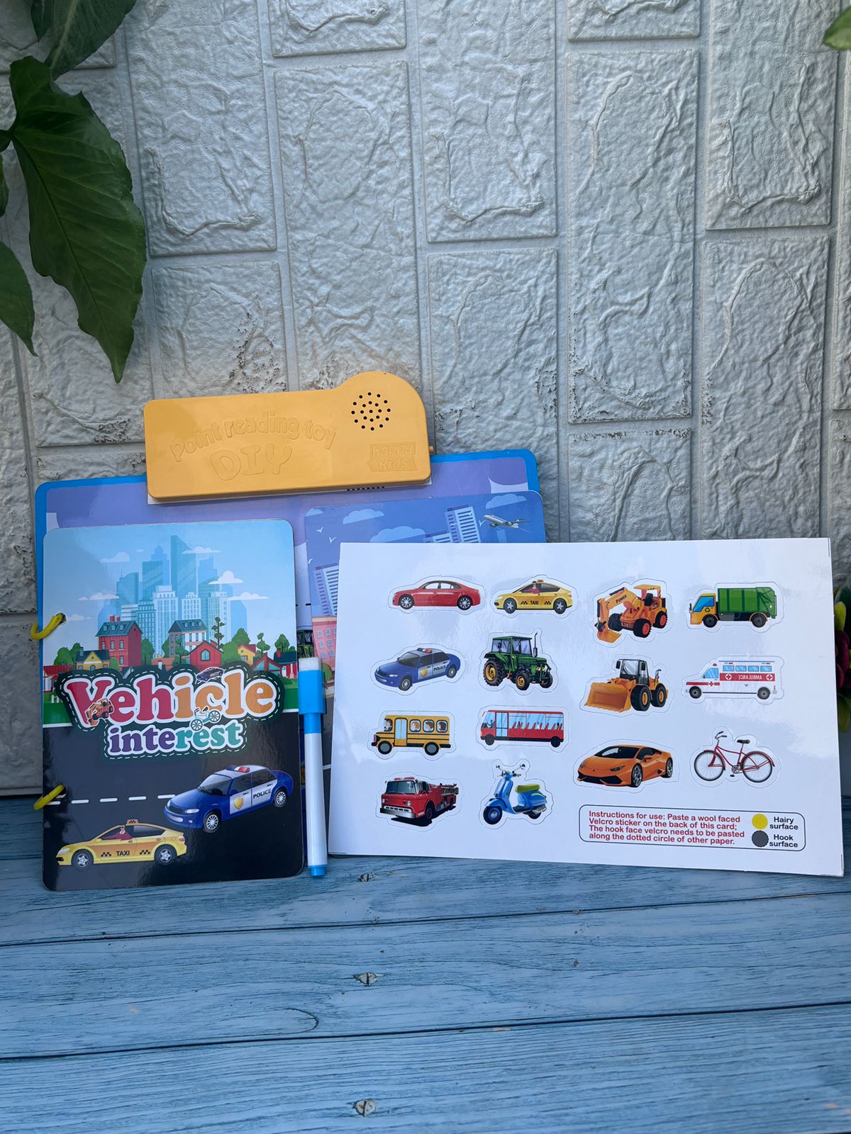 Learaning Sound Books for Toddlers 1-3,Learning Toys for Toddlers 2-4 Years,Kids Interactive Electronic DIY Pointing Reading Book Toys,Preschool Learning Activities