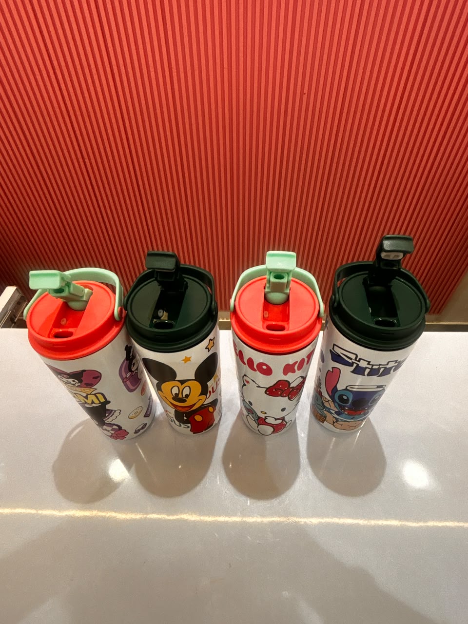 750ml Stainless Steel Kids Insulated Water Bottle with Straw & Handle | Leakproof Cartoon Vacuum Flask for School, Travel & Gifts