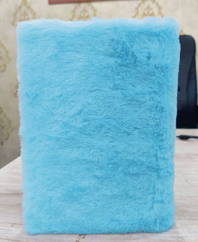 Fur Diary for Kids Personal Fur School Notebook Birthday Return Gift Set A5 Notebook Both Side Ruled 160 Pages  (Blue)