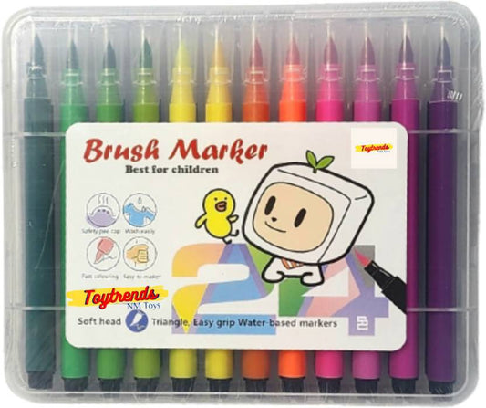 Spot hunt Sketch Pen Sharp Nib Sketch Pens  (Set of 24, Multicolor)