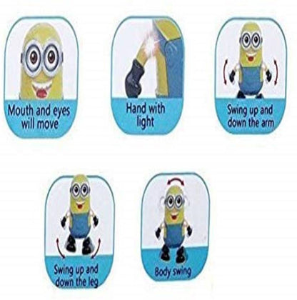 Dancing Despicable Me 3 With Music, Flashing, Lights And Real Dancing ,Musical Minion