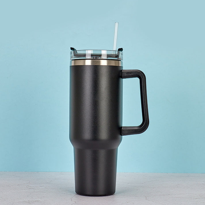 Stainless Steel tumbler  With Handle Large Capacity Bottle