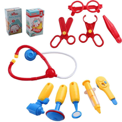 2-in-1 Doctor Nurse Medical Trolley Play Set for Kids