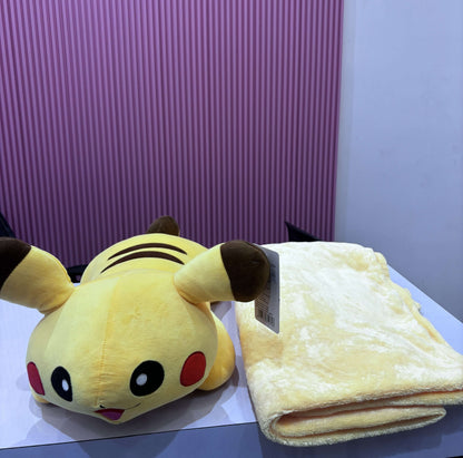 2-in-1 Plush Soft Toy with Blanket