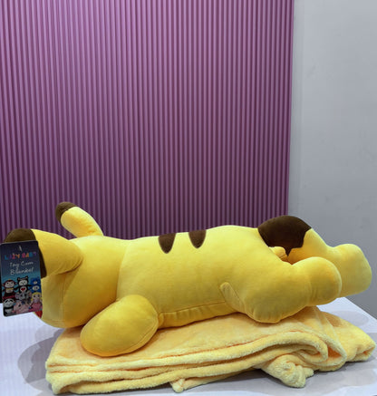 2-in-1 Plush Soft Toy with Blanket