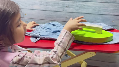 Spot hunt iron table for kids, best pretend play  game
