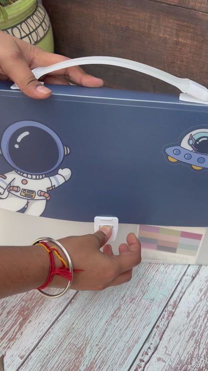 Storage file folder, space theme document file , best for return gift