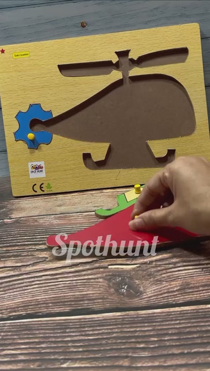 Helicopter puzzle