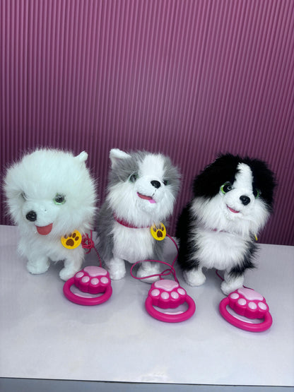Watch Interactive Walking Plush Puppy Toy Dog for Kids Play on ...