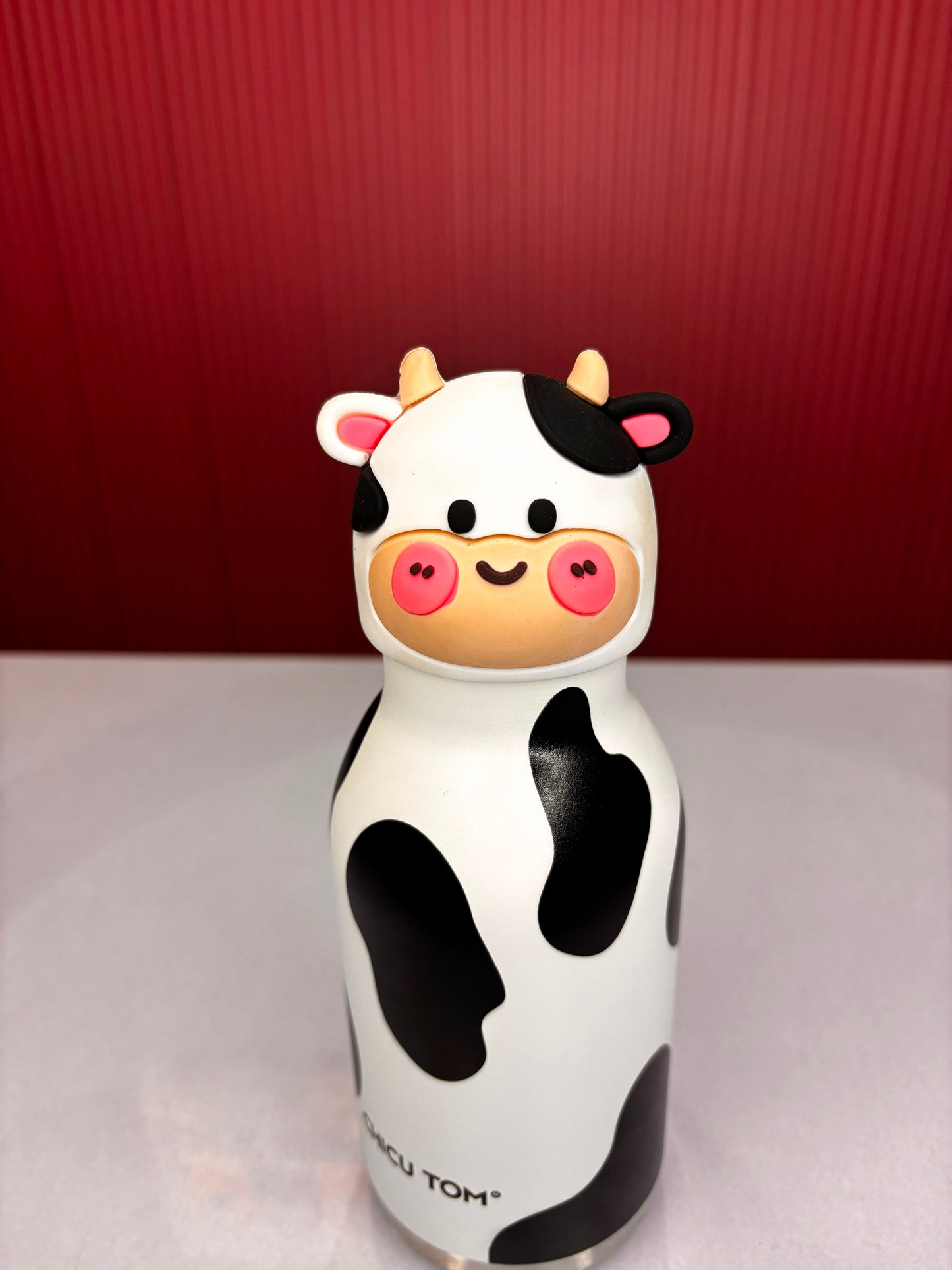 Steel Animal Head Bottle for Kids – 3D Animal Cap, Insulated Steel, Leakproof Design