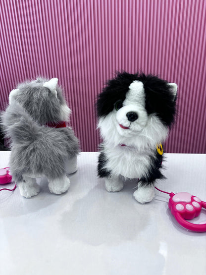 Watch Interactive Walking Plush Puppy Toy Dog for Kids Play on ...
