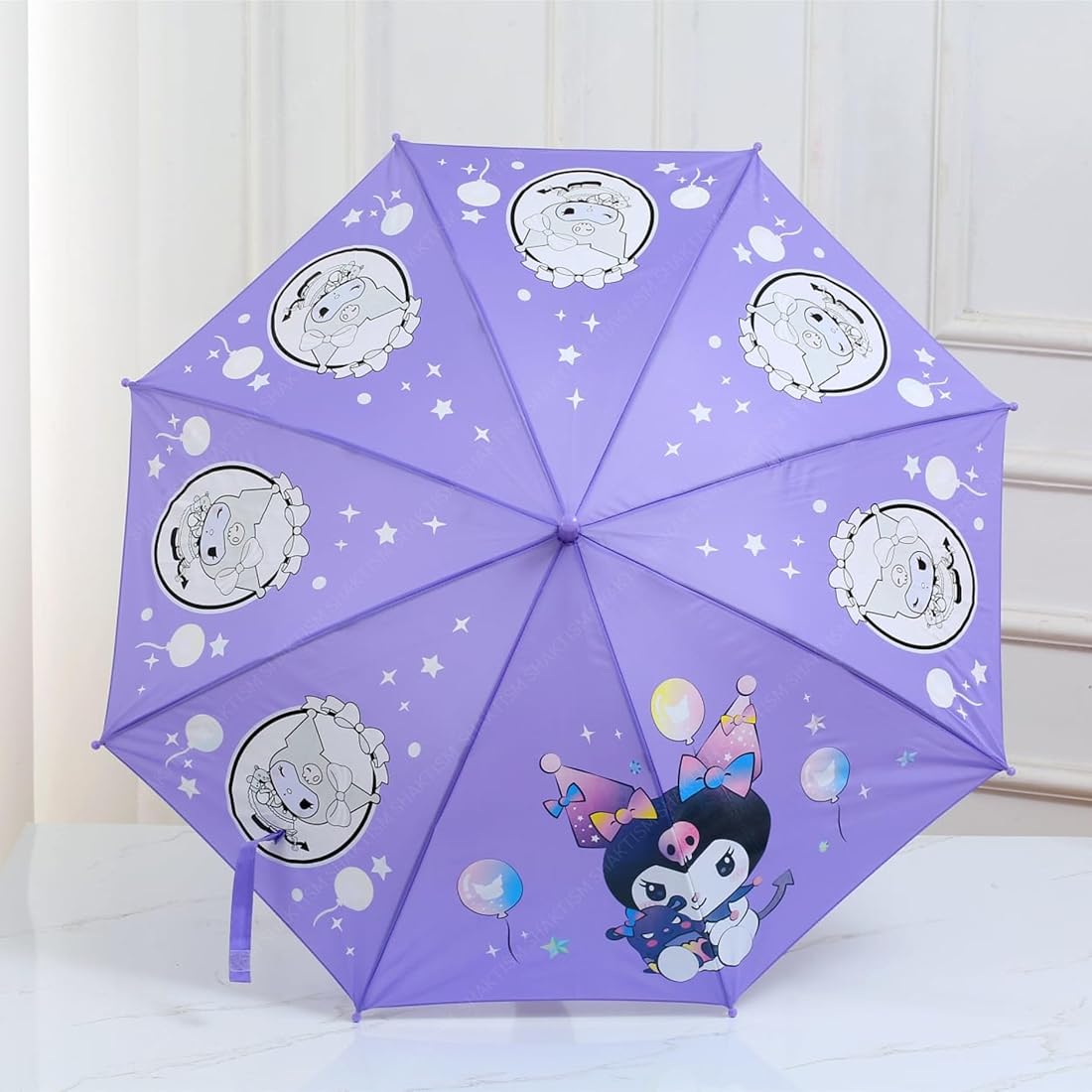 Colour changing umbrella