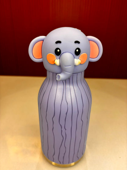 Steel Animal Head Bottle for Kids