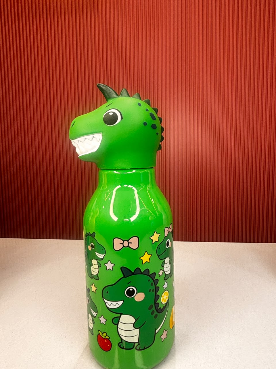 Plastic Animal Head Bottle for Kids | Unicorn, Dinosaur, Puppy, Penguin & Sheep Designs