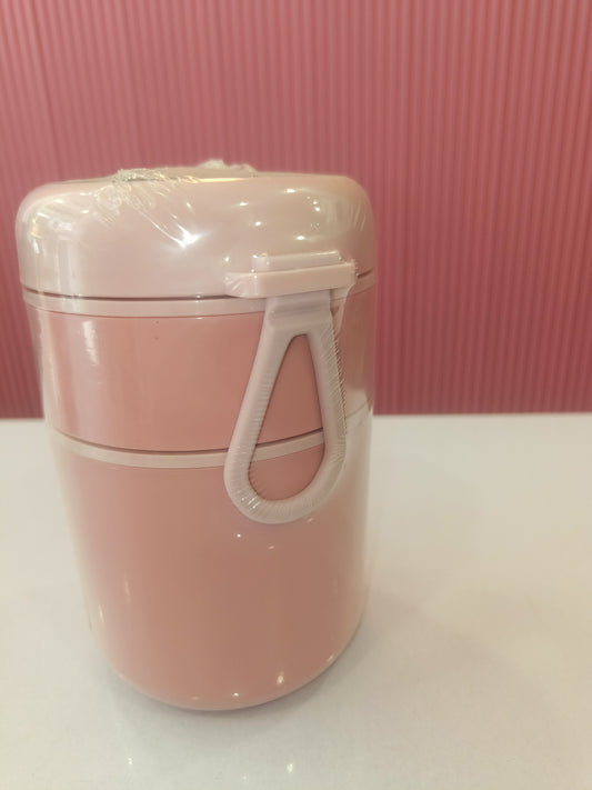 Two-Box Lunch | Stackable Insulated Tiffin with Handle