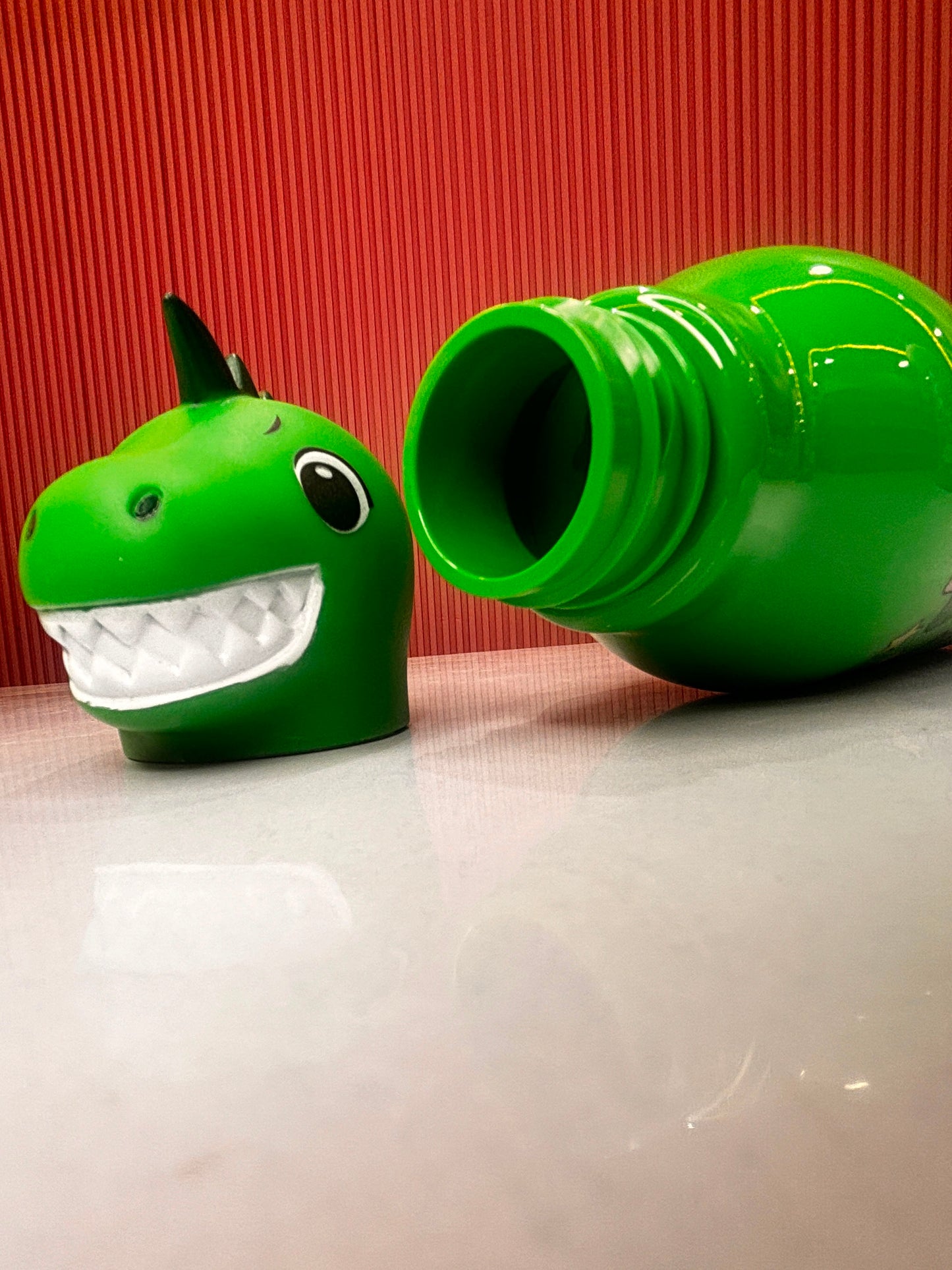 Plastic Animal Head Bottle for Kids | Unicorn, Dinosaur, Puppy, Penguin & Sheep Designs