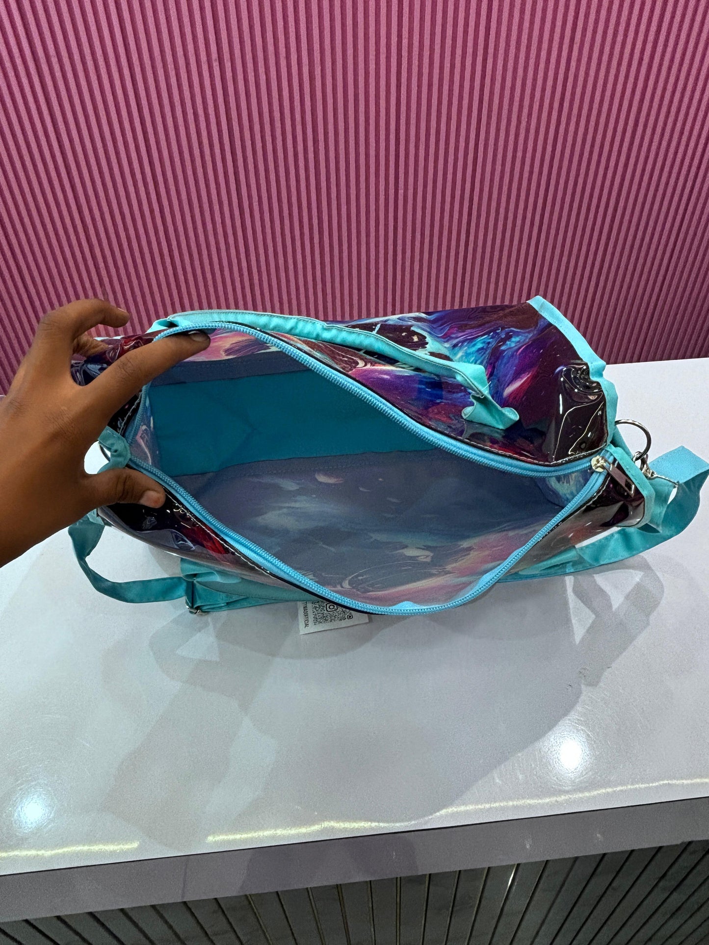 3D Jelly Duffle Bag for Kids | Waterproof Travel & Gym Bag