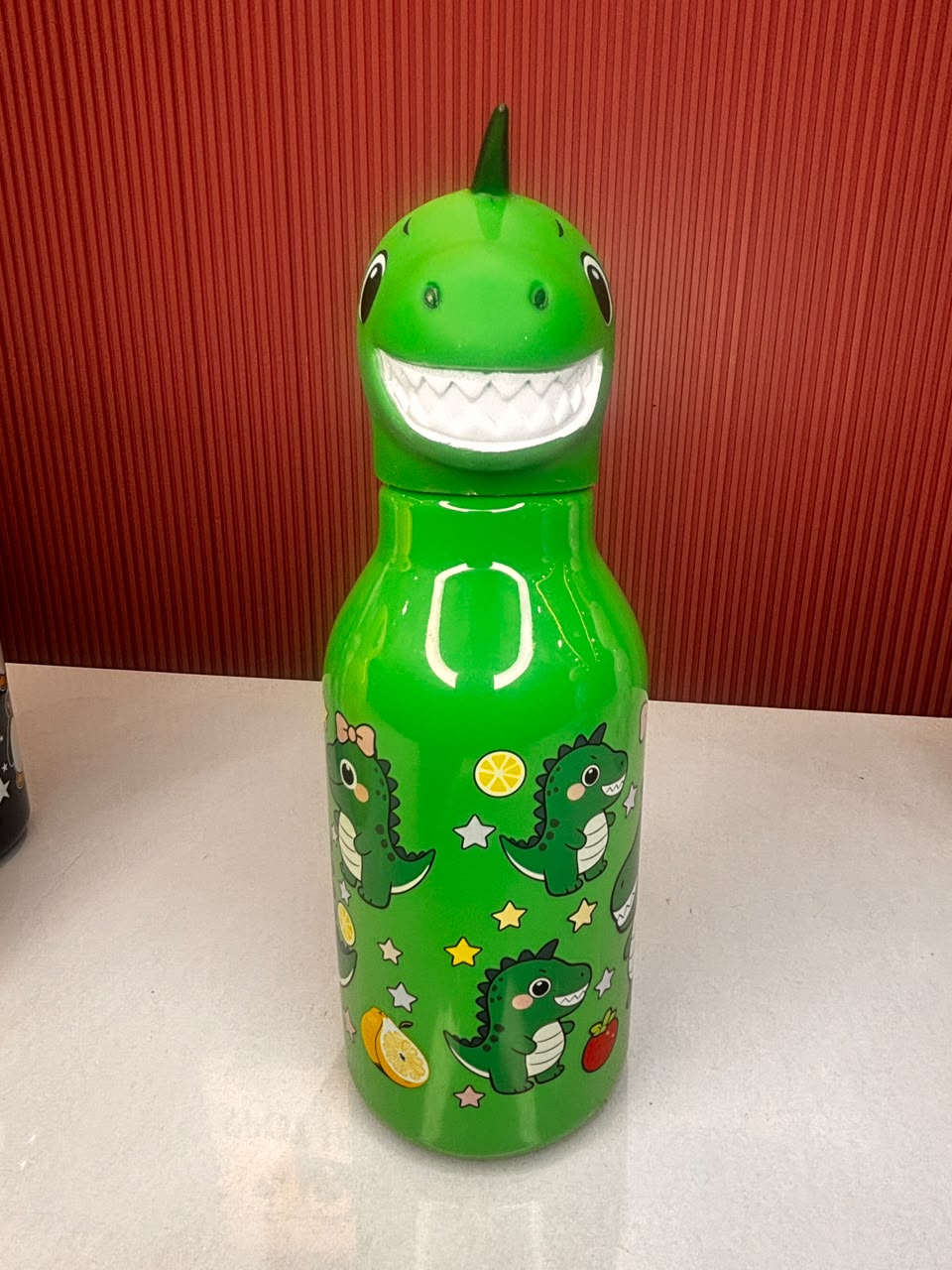 Plastic Animal Head Bottle for Kids | Unicorn, Dinosaur, Puppy, Penguin & Sheep Designs