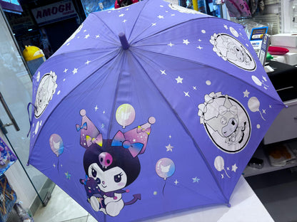 Colour changing umbrella