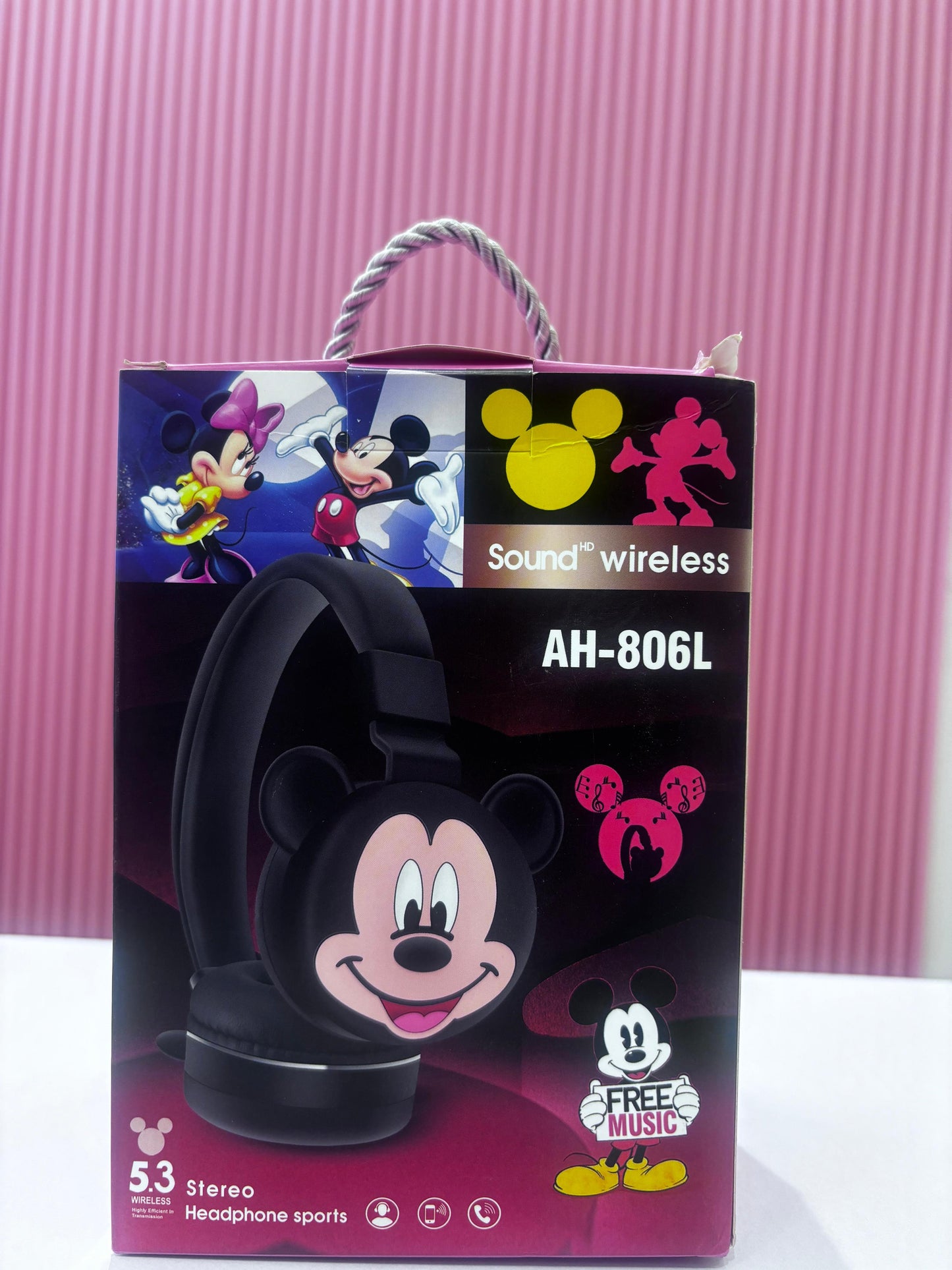 Cute Kids Wireless Bluetooth Headphones – Foldable Stereo | SpotHunts