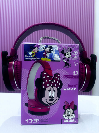 Cute Kids Wireless Bluetooth Headphones – Foldable Stereo | SpotHunts