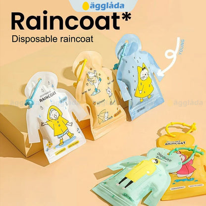 Disposable raincoat