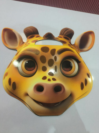 3D Dinosaur & Giraffe Cartoon Blank Paper Diary for Kids – Cute Soft Cover Notebook