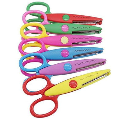 Amazing Designer Decorative Zigzag Scissors for Border Edge Cutting for Art & Craft(Set of 3)