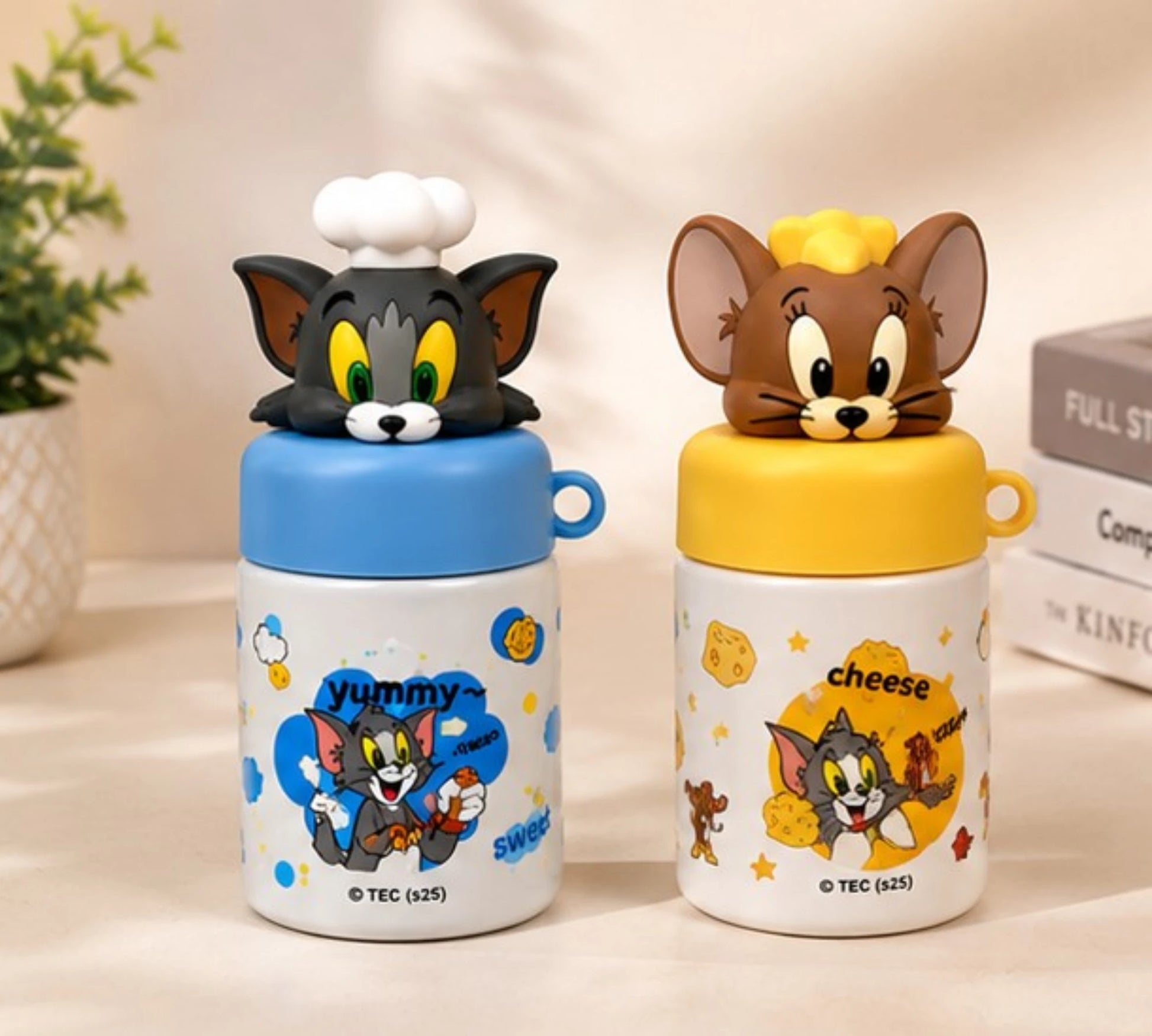 Tom & Jerry Cartoon Food Jar