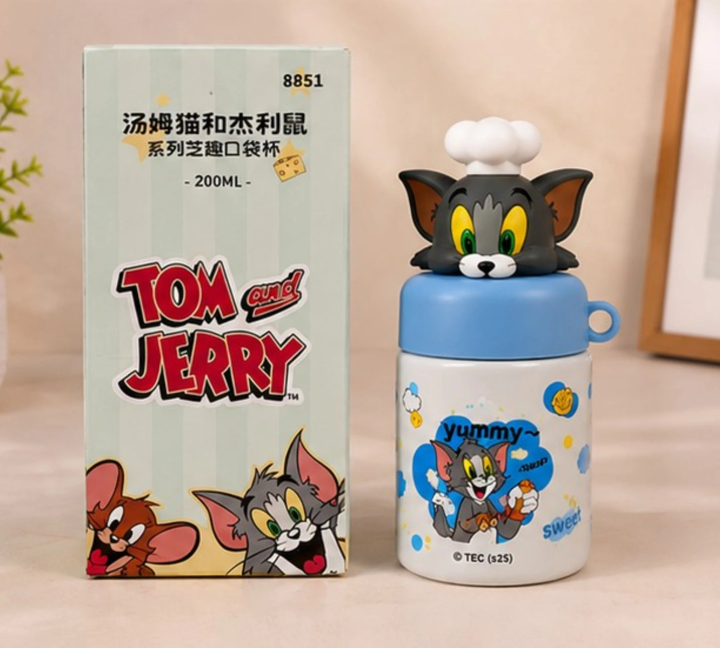 Tom & Jerry Cartoon Food Jar