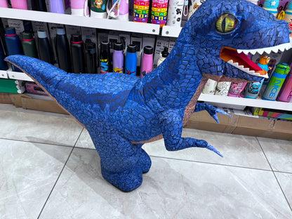 Inflatable Dinosaur RC Toy for Kids, Electric Dinosaur Toy with 360°Rotation, Rechargeable T-Rex RC Walking for Boys & Girls,